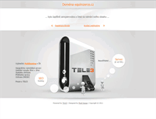 Tablet Screenshot of equiinzerce.cz